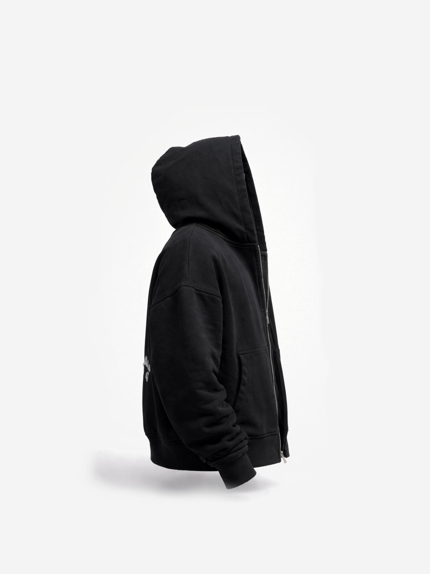 “Someone With A Vision” Oversized Zip Up Jacket