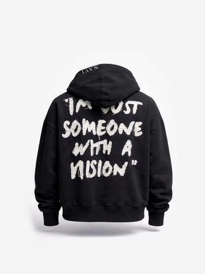 “Someone With A Vision” Oversized Zip Up Jacket
