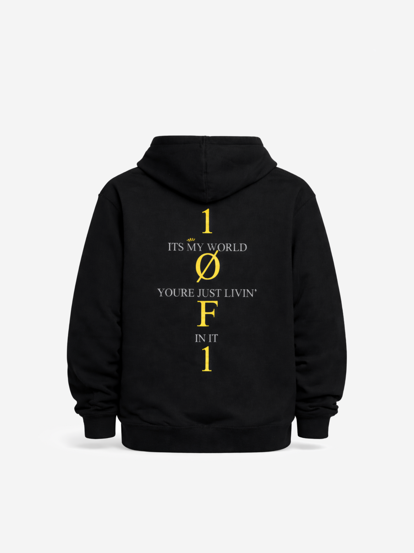 1of1 Hoodie - Black/Gold
