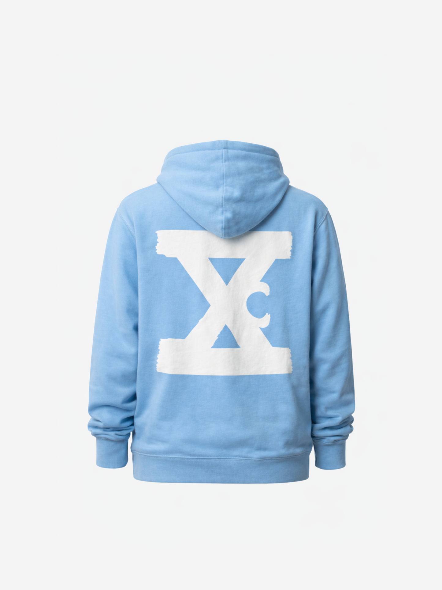 '18 Vintage Logo Hoodie - Sky Blue