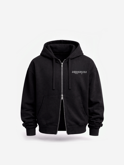 “Someone With A Vision” Oversized Zip Up Jacket