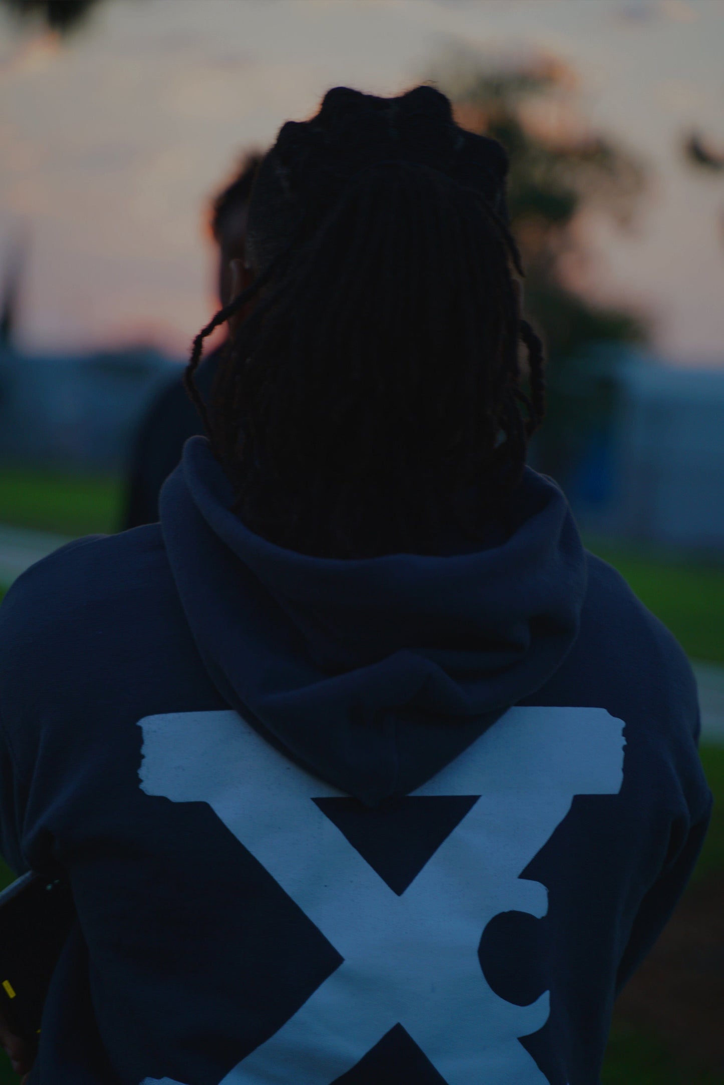 '18 Vintage Logo Hoodie - Platinum Grey