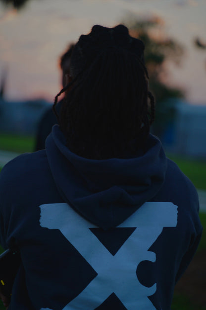 '18 Vintage Logo Hoodie - Platinum Grey