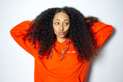 '18 Vintage Logo Hoodie - Eclipse Orange